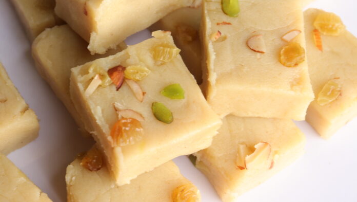 wheat flour barfi