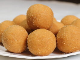 besan laddu amma ki thaali