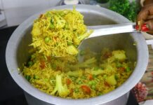 पतीले में 10 मिनट में मसाला तहरी ऐसे बनाये खाने वाले हाथ न रोक पाए | Masala Veg Tahri